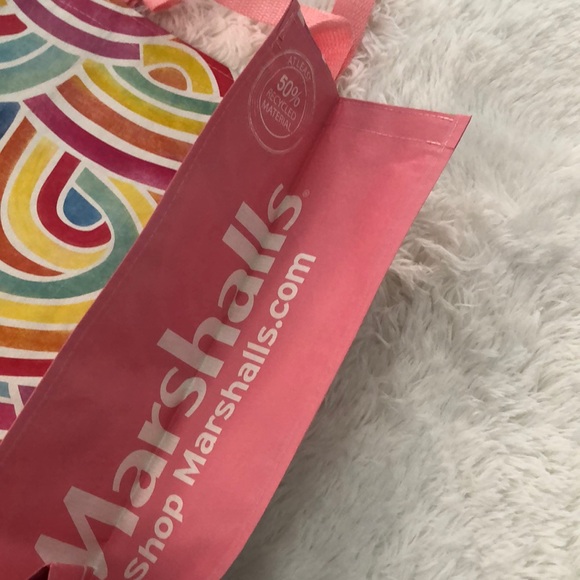 Reusable Shopping Bag Rainbows 🌈 All Over NWT - Picture 5 of 5